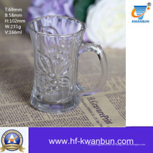 Klare Glas Tasse Bier Tasse Küchenartikel Glaswaren Kb-Jh06053